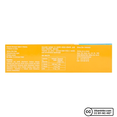 Redoxon Triple Effect C, витамин D и цинк 15 шипучих таблеток