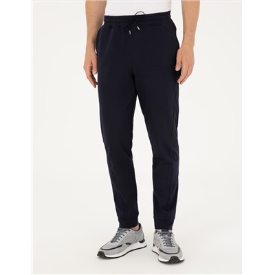 Navy Blue Slim Fit Trade Close Six
