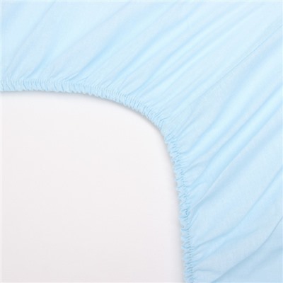 Комплект постельного белья "Крошка Я" Light blue 112*147 см, 60*120+20 см, 40*60 см, 100% хлопок