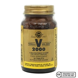 Solgar VM 2000 30 Таблетка