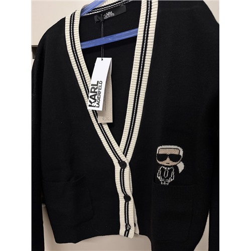 Джемпер женский черный KARL LAGERFELD  5015 Размер S*44