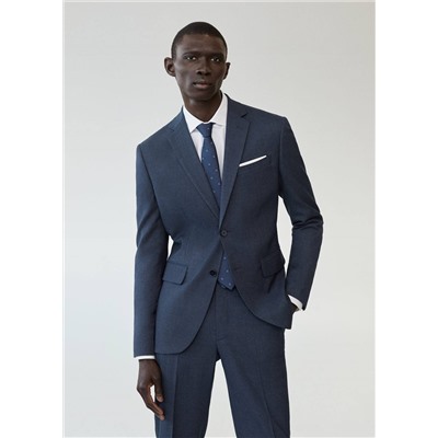 Americana slim fit microestructura -  Hombre | MANGO OUTLET España