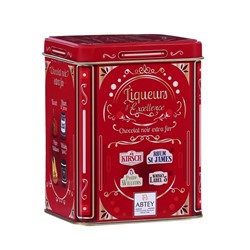 УЦЕНКА НАБОР Шоколад BOITE METAL VINTAGE с ликером, 250 г