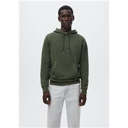 Sudadera básica ligera capucha -  Hombre | MANGO OUTLET España