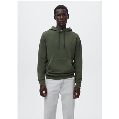 Sudadera básica ligera capucha -  Hombre | MANGO OUTLET España