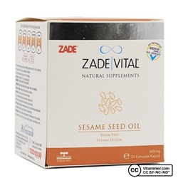 Zade Vital Кунжутное масло 400 мг 25 капсул