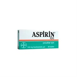 ASP*IRIN 100 MG 20 TABLET