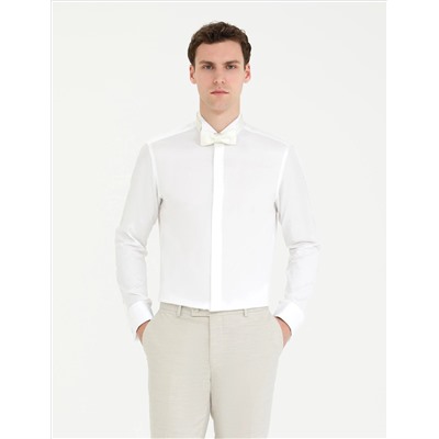 Рубашка для смокинга с белым Slim Fit