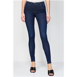 Vaquero skinny fit de tiro alto Stella - Azul oscuro