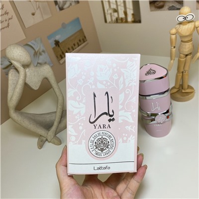 Lattafa yara Женская туалетная вода Lattafa Pink Yara, 100 мл ИМПОРТ!!! СТОК!