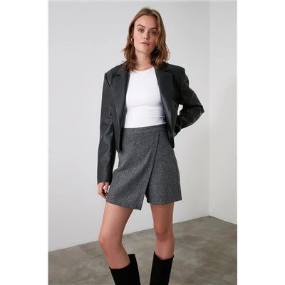 Anthracit Anvelove Stamp Shock Shorts Юбка Twoaw21sr0082