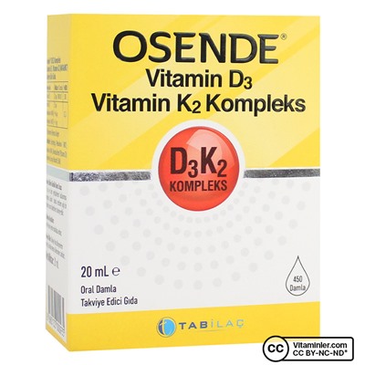 Комплекс Osende D3 + K2 20 мл капли