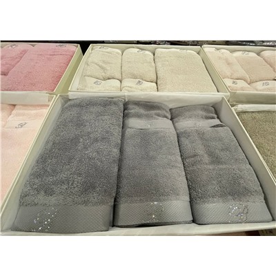 #Blumarine  #полотенце  Набор 5шт (1шт 100*150, 2 шт 40*60,2шт 60*110)