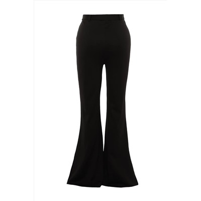 Black Blare Flare Испанские вязаные колготки PAча