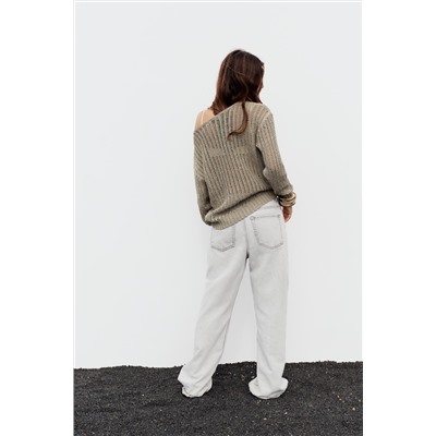 JEANS Z1975 WIDE LEG TIRO ALTO VUELTA BAJO