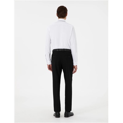 Тканневые брюки Black Slim Fit