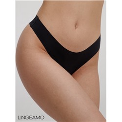 Бесшовные трусы стринги Lingeamo чёрный ВР-03 (7)