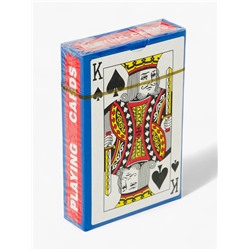 Карты игральные 54 шт "Король", карта 5.7 х 8.7 см, синяя рубашка, 280 г