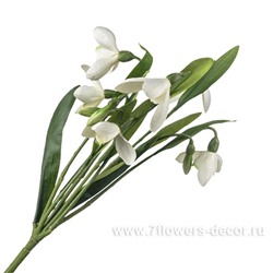 Цветок искусственный  "Подснежник"