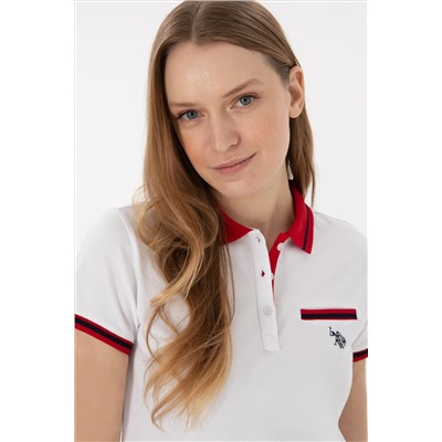 Женщина белая T -Fish Surprise Discount в корзине