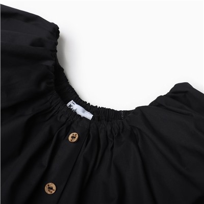 Платье детское KAFTAN "Cute", размер 38 (146-152см), черный