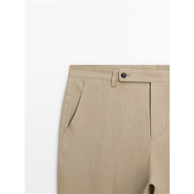 Pantalón 100% lino conjunto