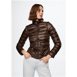 Anorak acolchado bolsillos -  Mujer | MANGO OUTLET España
