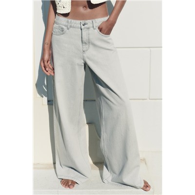 JEANS Z1975 PALAZZO TIRO MEDIO