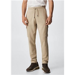 Pantalón jogger cargo -  Hombre | MANGO OUTLET España