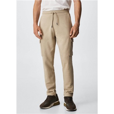 Pantalón jogger cargo -  Hombre | MANGO OUTLET España
