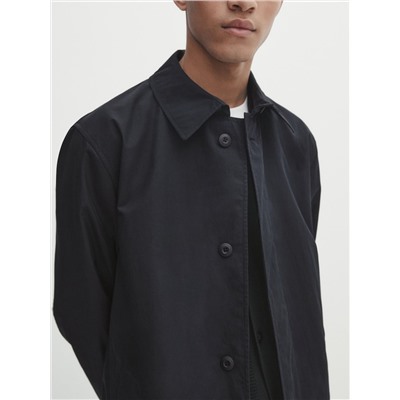 Chaqueta trench water repellent