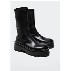 Botín suela track -  Mujer | MANGO OUTLET España