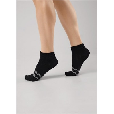 CLEVER Носки жен.Д5506 fashion база хл+эл