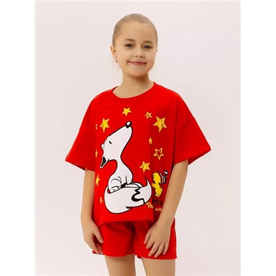 Детский костюм "Комиксы" арт. дк287кр / Красный