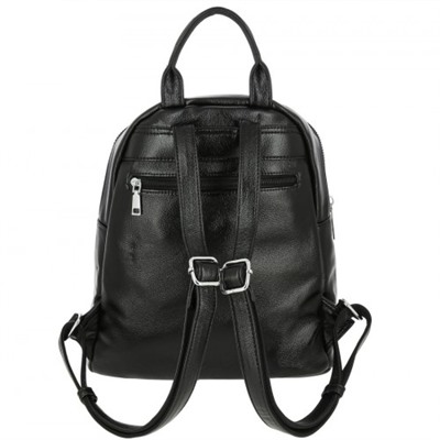 Женский кожаный рюкзак PS007 BLACK