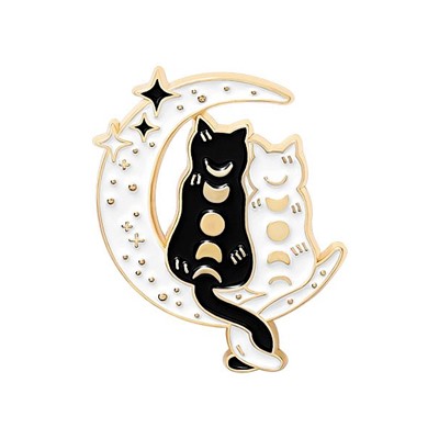 ZN071 Кошки на Луне, 25х30мм