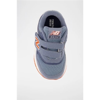 Zapatillas 997 - Gris y naranja
