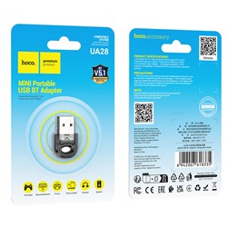 Bluetooth USB адаптер HOCO UA28 (черный)