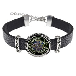 BSK2-0134 Кожаный браслет Змея