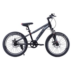 Велосипед 20" Krypton Hyperion KH10BR20 чёрный красный