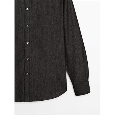 Camisa denim slim fit