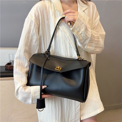 Женская кожаная сумка 2329 BLACK