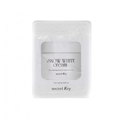 990168-11 в пути secret Key snow white cream  [POUCH] Осветляющий питательный крем Secret Key Snow White Cream