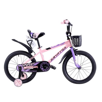 Велосипед 18" Krypton Super KS01PP18 сиренево-розовый барби