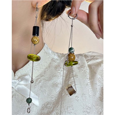Серьги длинные на гвоздиках арт. 13 3862 (id 277288)