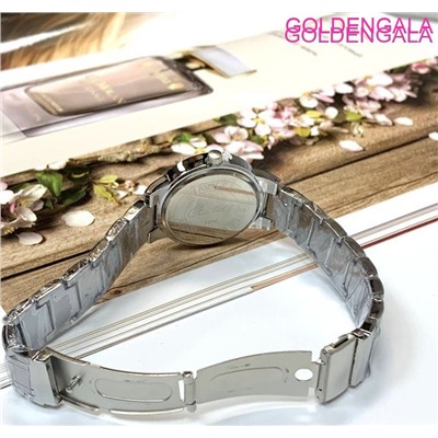 Часы женские Cartier на браслете диаметр 3,5 см Ч6