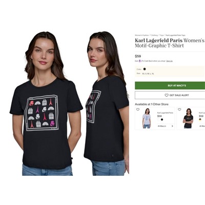 Повседневная футболка  KARL LAGERFEL*D ОРИГИНАЛ!