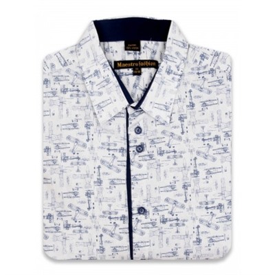 st Мужская рубашка Maestro Fashion Pilot 46K