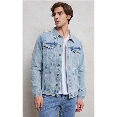 Куртка джинс Р311-1237 middle blue