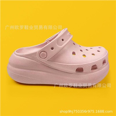 Женские сабо на платформе Croc*s